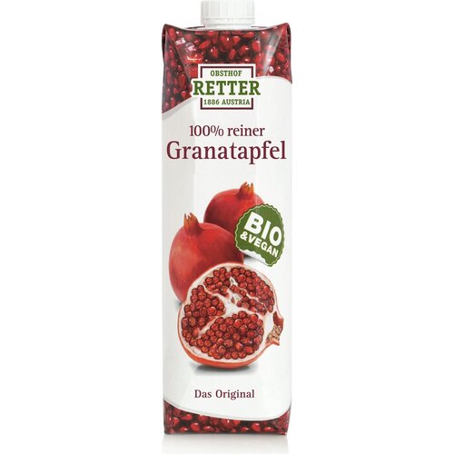 Obsthof Retter Koncentrat soka granatnega jabolka 100 %, bio - 1.000 ml Cene