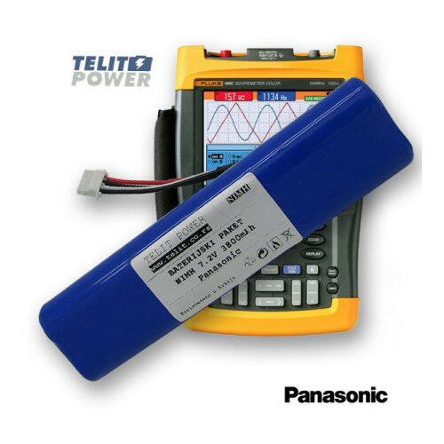 TelitPower baterija za Fluke scopometar 199C NiMH 7.2V 3800mAh Panasonic ( p-1490 ) Slike
