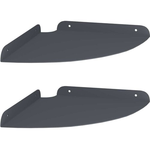  Ležeča polica s polico 2 pcs Antracit 24 x 24 x 2 cm, (5000307203) Cene