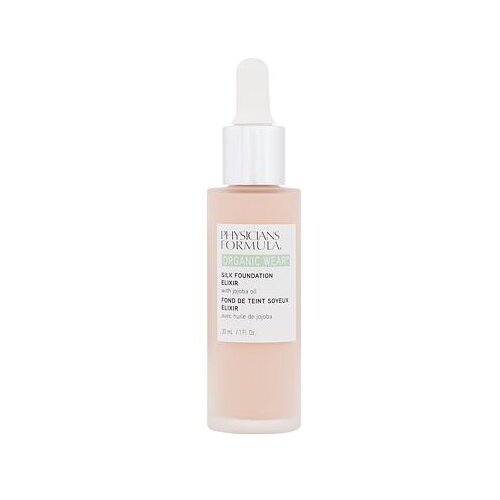 Physicians Formula Organic Wear Silk Foundation Elixir negovalen tekoči puder 30 ml odtenek 03 Light Slike