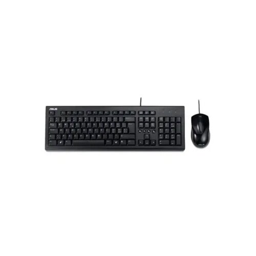 Asus Tastatura+Miš U2000 YU Crna Cene