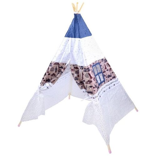  Indijanski šator Teepee rozo-plavo-bijeli Cene