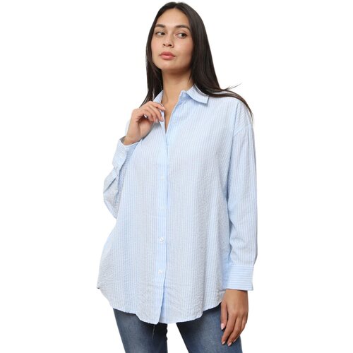 La Modeuse Srajce &amp;amp; Bluze 74088_P175205 Modra Slike