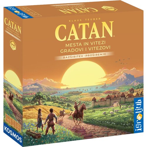 Namizna družabna igra Catan Mesta in vitezi raz&amp;scaron;iritev Slike