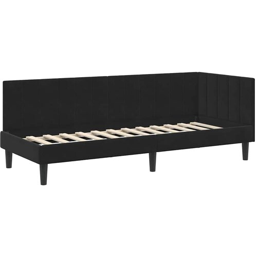  Kutni krevetni okvir s madracem 2 kom. Crna 80 x 200 cm Bar&amp;scaron;un Slike