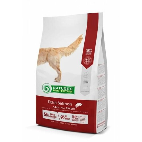 Natures Protection Nature's Protection Super Premium All Breeds Adult Extra Losos, hrana za pse 12 kg Cene