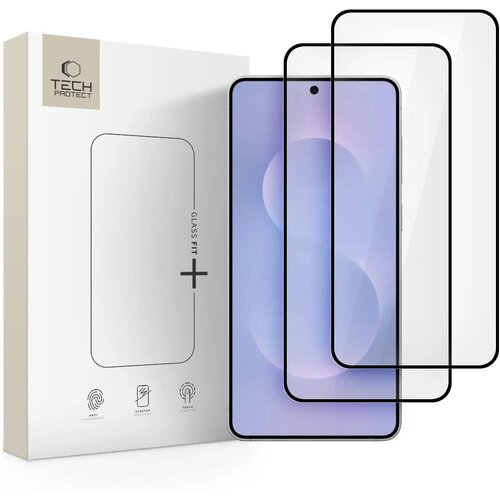 TECH-PROTECT KALJENO STEKLO GLASS FIT+ 2-PAKET ZA SAMSUNG GALAXY S25 EDGE, (5000333977) Cene