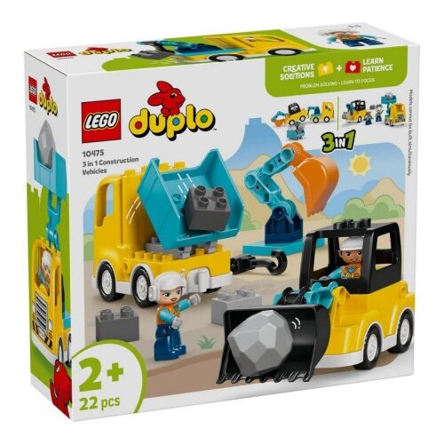 Lego duplo 3 in 1 construction vehicles ( LE10475 ) Cene