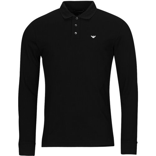 Emporio Armani Polo majice dolgi rokavi 8N1FQ0 Črna Slike