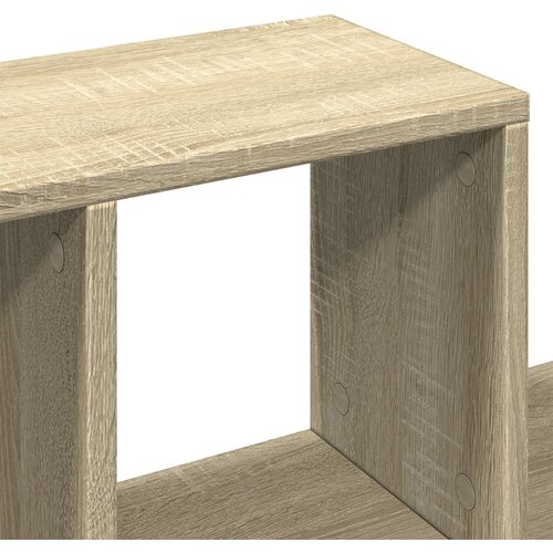  Zidna polica boja hrasta sonome 100 x 20 x 53 cm drvena Slike