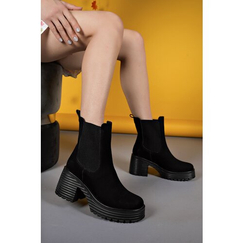 Riccon Esgaleth Women's Boots 00121410 Black Suede Cene