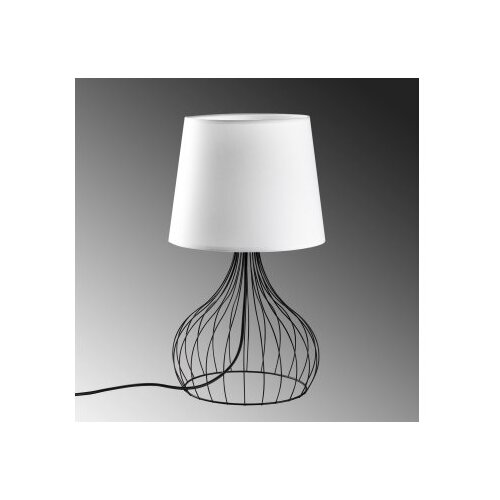 Opviq Stona lampa Telis-5394, 28x28x51 cm, IP20, Crno-bijela Slike