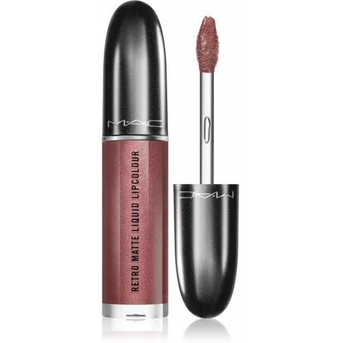 MAC Cosmetics Retro Matte Liquid Lipcolour mat tekoča šminka odtenek Gemz & Roses 5 ml
