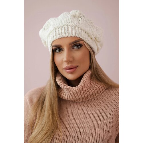  Women&amp;#039;s cap Sofia K369 ecru Slike