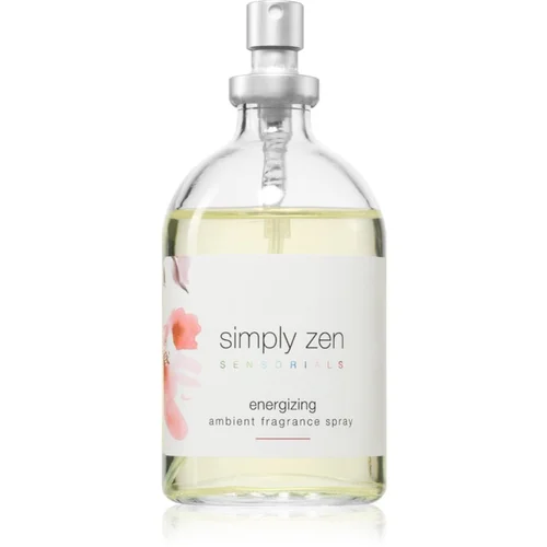 Simply Zen Sensorials Energizing Ambient Fragrance Spray pršilo za dom 100 ml