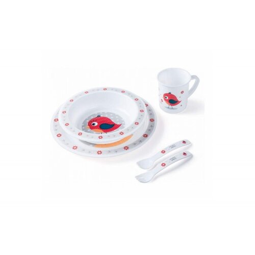 Canpol baby SET ZA HRANJENJE 4401 - BIRD (4401_red) Cene
