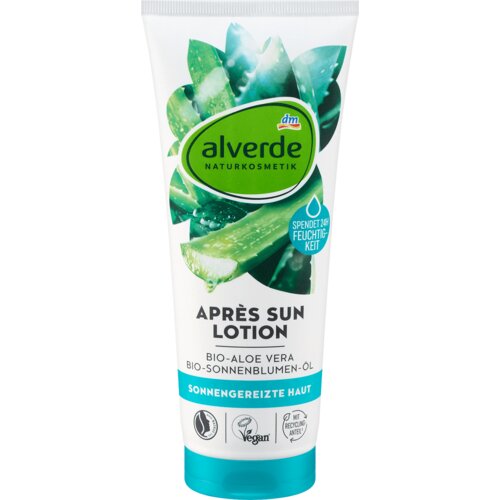 Alverde Naturkosmetik APRES SUN losion posle sunčanja - organska aloe vera i uljem suncokreta 200 ml Cene