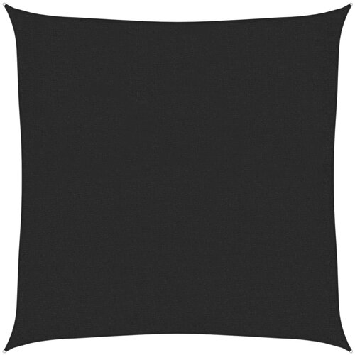  Jedro za za&amp;scaron;titu od sunca 160 g/m&amp;sup2; crno 3,6 x 3,6 m HDPE Slike