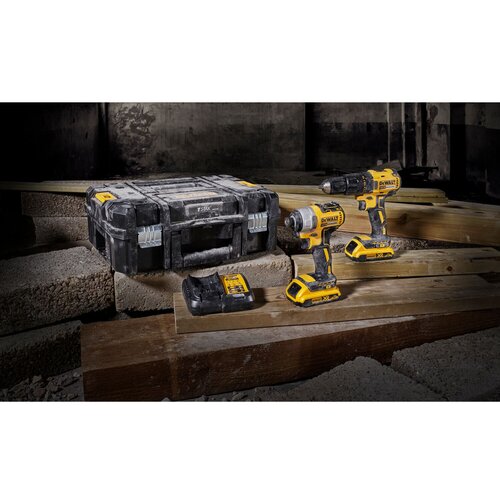 Dewalt aku 18V set DCD777, DCF787 + 2x 2.0Ah tstak, (20776638) Slike