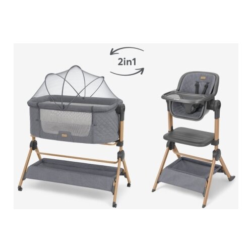 Kikka Boo Kolevka + hranilica set 2in1 Sleat Me Grey ( KKB23109 ) Slike