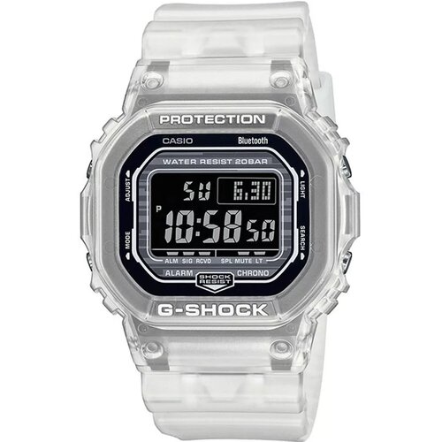 Casio Muški g shock transparentni digitalni sportski ručni sat sa transparentnim kaišem ( dw-b5600g-7er ) Slike