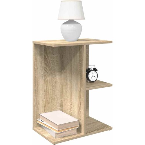 Furnova Nočna mizica sonoma hrast 46,5x29x61 cm inženirski les, (21926885) Slike