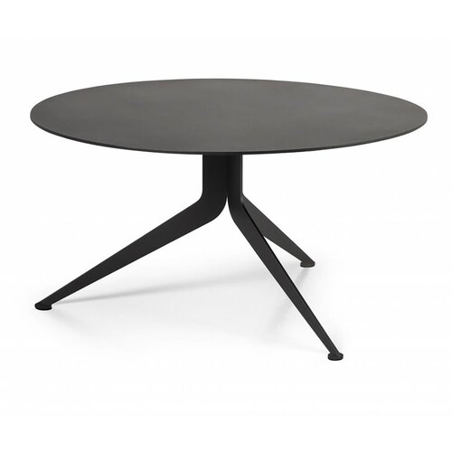 Spinder Design Crni metalni okrugao stolić za kavu ø 78 cm Daley – Cijene