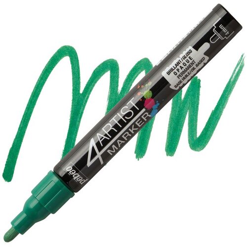  Marker na uljanoj bazi P&amp;eacute;b&amp;eacute;o 4ARTIST 4mm | Dark Green Slike