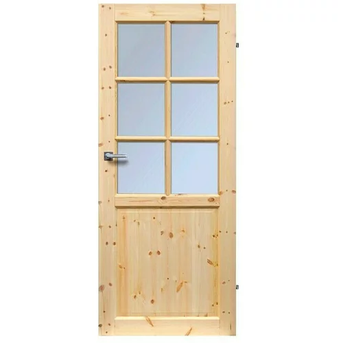 x notranja lesena vrata eurolam P2 (40 x 850 2000 mm, smreka, desna)