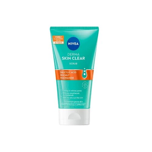 Nivea Piling za lice Derma Skin Clear, 150ml Slike