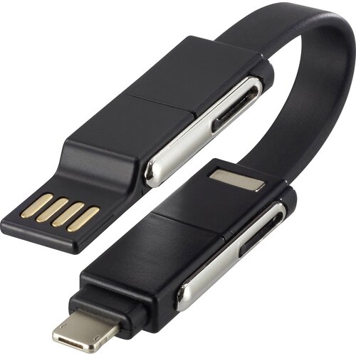 Renkforce USB adapterski kabel [1x mo&scaron;ki konektor USB 2.0 tipa A, mo&scaron;ki konektor USB-C - 1x mo&scaron;ki konektor Apple dock lightning, mo&scaron;ki konektor USB-C,, (20415993) Cene