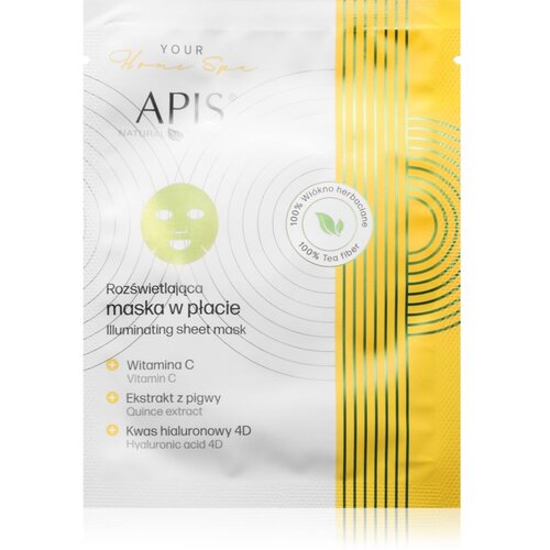 Apis Natural Cosmetics Home Spa maska za posvetlitev za obraz 20 g Cene
