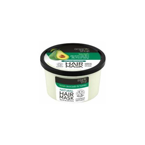 Organic Shop hair mask avocado&honey 250 ml Cene