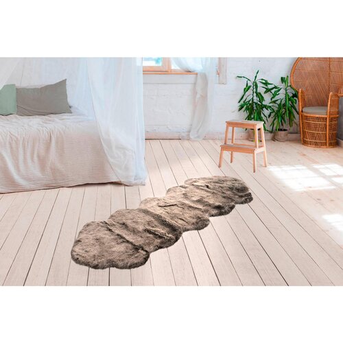 Kayoom KRZNENA PREPROGA 60/180 cm rjava, olivno zelena Slike