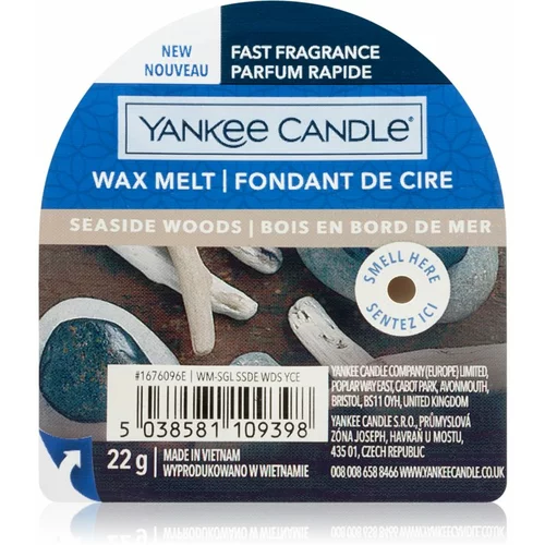 Yankee Candle Seaside Woods vosek za aroma lučko 22 g
