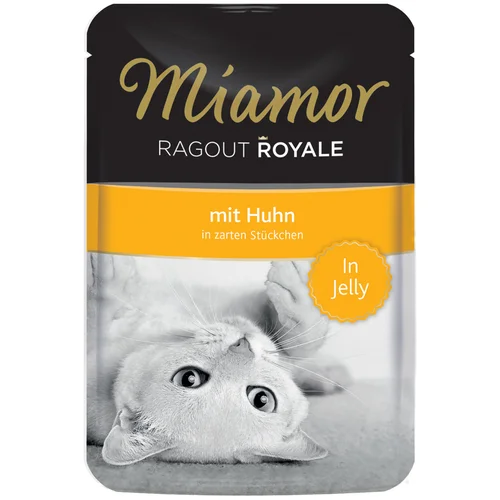 Miamor Ragout Royale v želeju 22 x 100 g - Piščanec