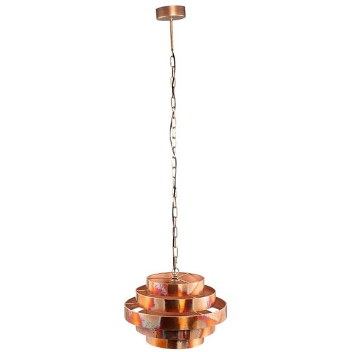  PTMD - Luster na lancu ZANTH 1xE27/40W/230V &Oslash; 42 cm bakarni Cene