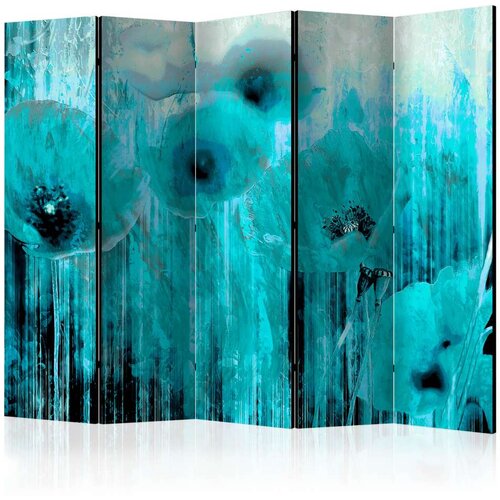  Paravan u 5 dijelova - Turquoise madness II [Room Dividers] 225x172 Slike