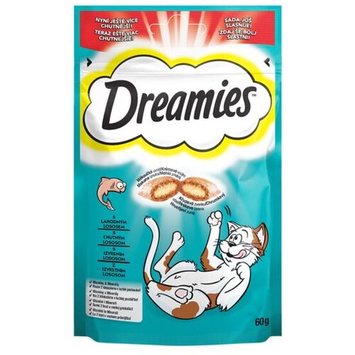 Dreamies Poslasica za Mačke Losos 60 g &amp;amp;#8211; 360 g Slike