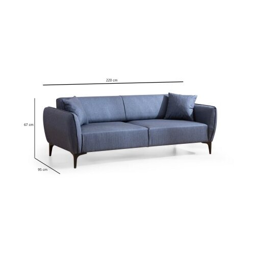 Atelier Del Sofa sofa trosed belissimo blue Slike