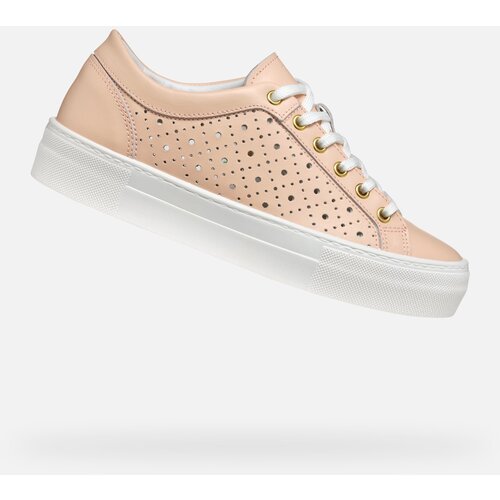 Geox Beige women&amp;#039;s sneakers Claudin - Women&amp;#039;s Slike
