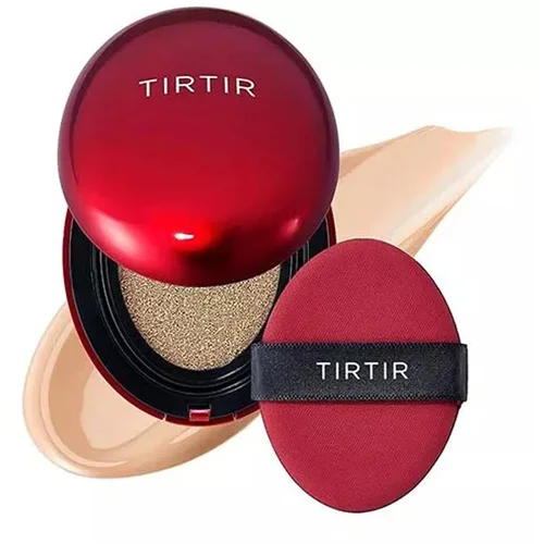 TIRTIR Mask Fit Red Cushion dugotrajni puder u spužvici s visokom UV zaštitom nijansa 24W Soft Beige 18 g