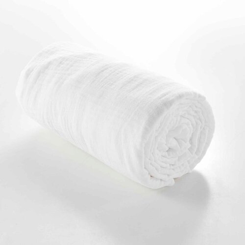 Douceur d int&amp;eacute;rieur Bela napenjalna rjuha iz muslina 160x200 cm Angelia &amp;ndash; Slike