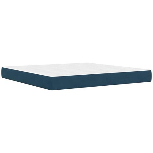 Okvir kreveta s madracem Zidne s uzglavljem 2 pcs Plava Bar&amp;scaron;un - Plava 200 x 200 cm Slike