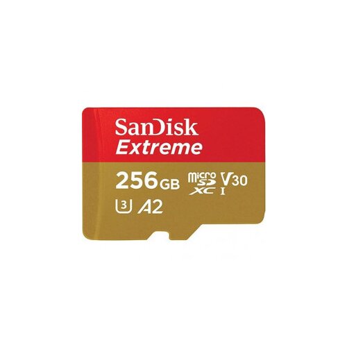 Sandisk memorijska kartica Extreme Micro SDXC, 256GB + adapter Slike