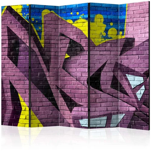  Paravan u 5 dijelova - Street art - graffiti II [Room Dividers] 225x172