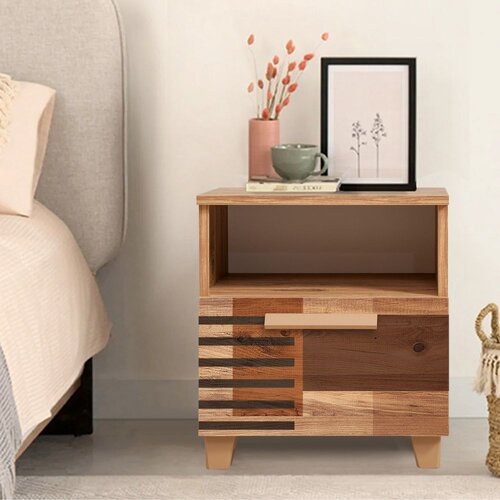 Hanah home noćni ormarić Leva Alfa Colorblock Cene
