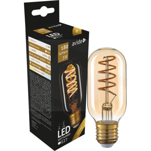 Avide Sijalica, LED 3W, E27, 2700K, 360&amp;deg;, 230V AC &amp;ndash; T45 3W E27 Slike