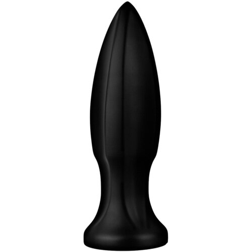 BUTTR Huge Explosive II - veliki analni čep (crni) - 29 cm Slike