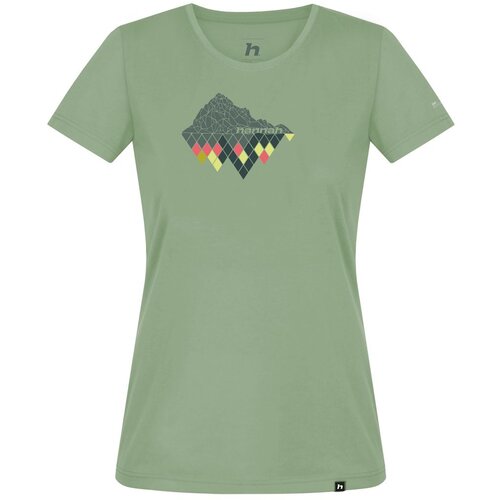 HANNAH Women&amp;#039;s quick-drying T-shirt CORDY smoke green Slike